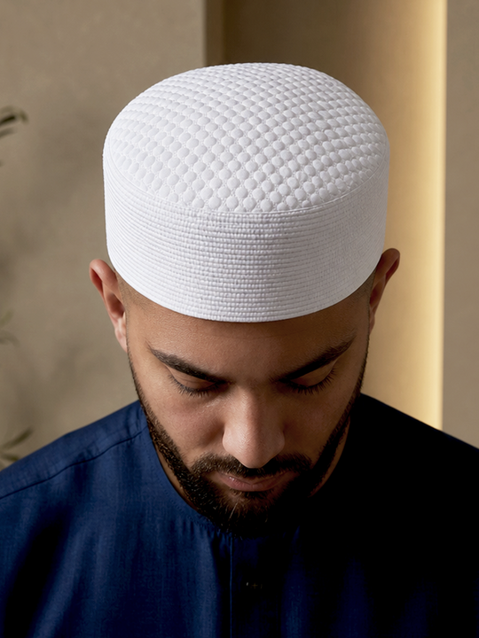 Zuhd White Sunnah Cap 4