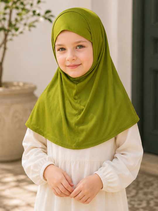ZUHD PLAIN STYLE green HIJABS