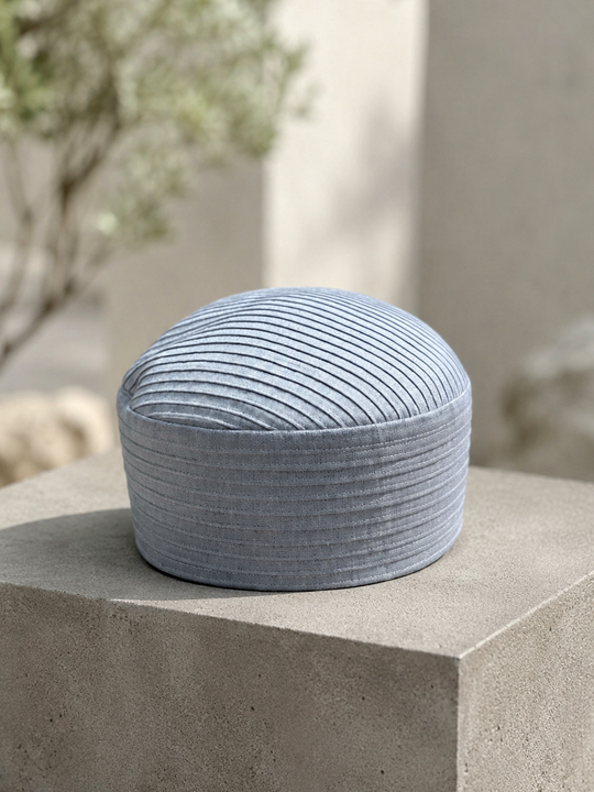 Zuhd Grey Soft Sunnah Cap