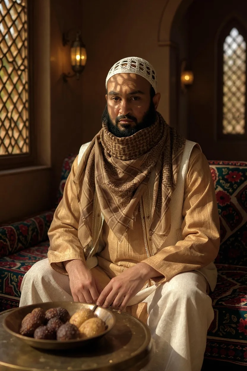 Brown Legacy Shemagh – The Pattern of Strength