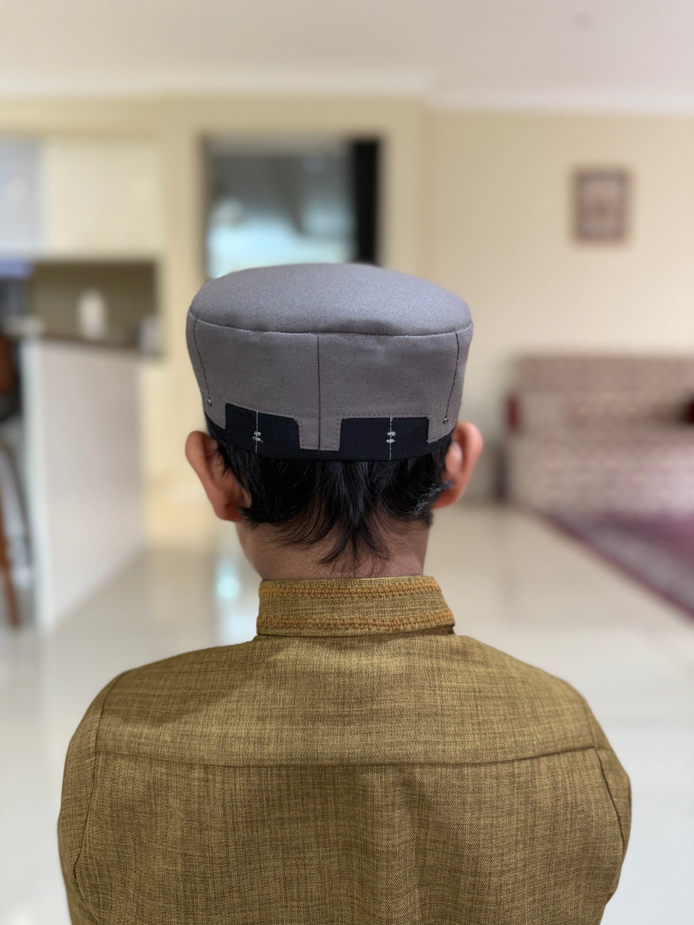 Zuhd Desert Tan & Black Soft Sunnah Cap
