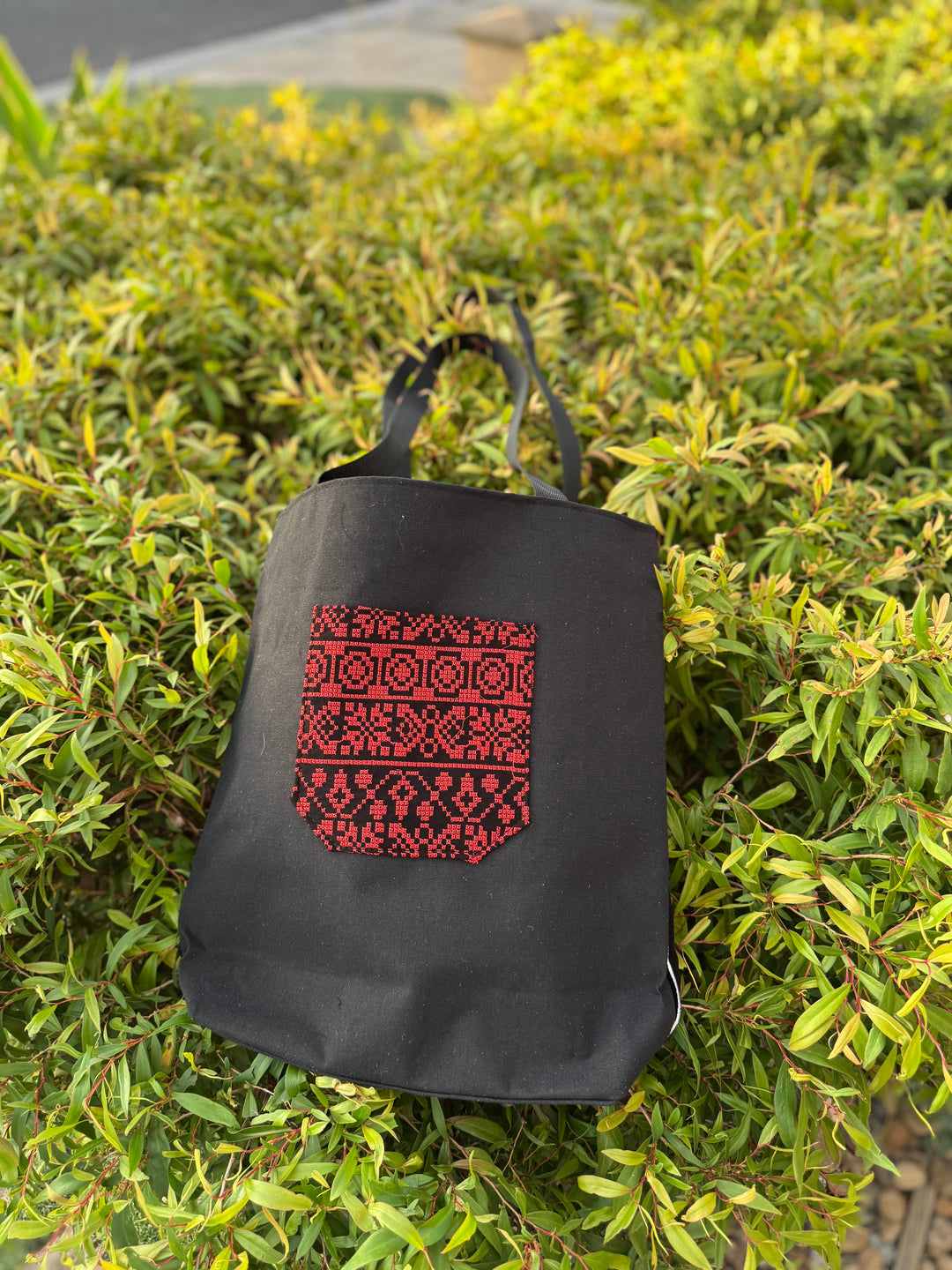 Heritage Carry: Palestine Keffiyeh Embroidered Bag – A Unique Masterpiece by Zuhd (HAND MADE)