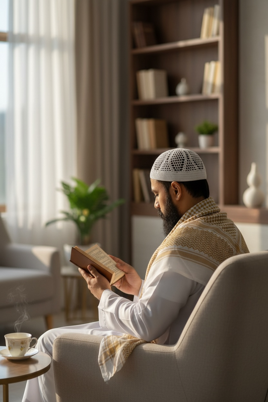 Desert Gold Keffiyeh – Saffron Sand Edition