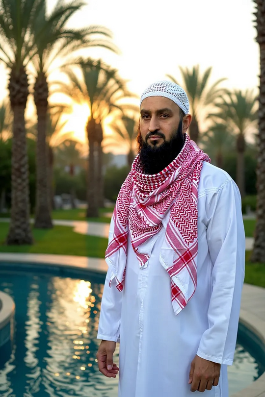 Palestine Shemagh – Heritage in Red & White