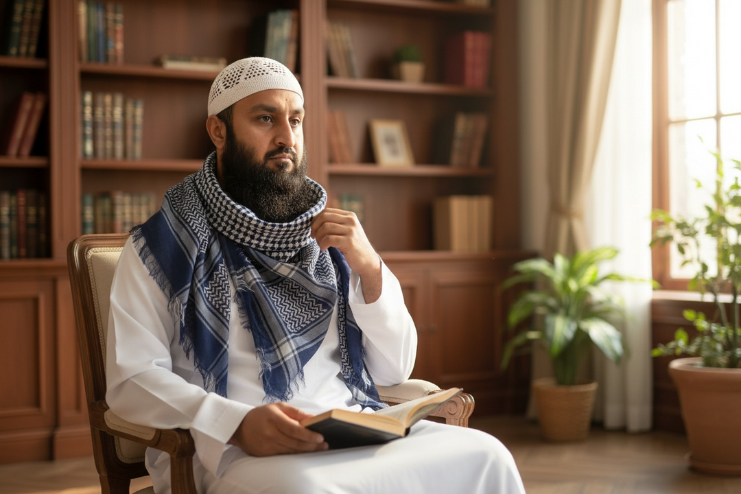 The Ocean Nomad Shemagh – Blue Heritage Edition