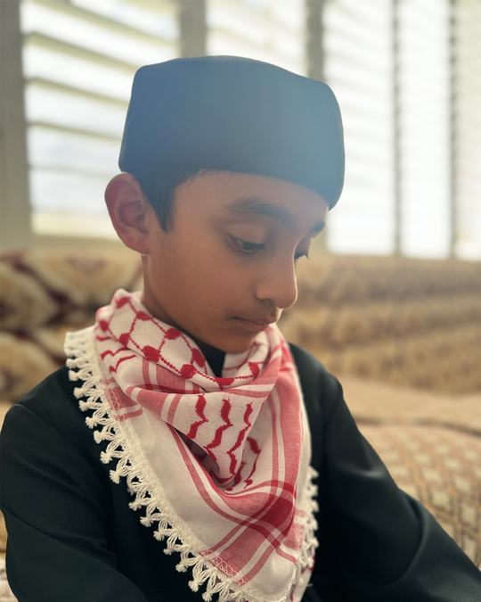 Zuhd Heritage Red Keffiyeh Bandana
