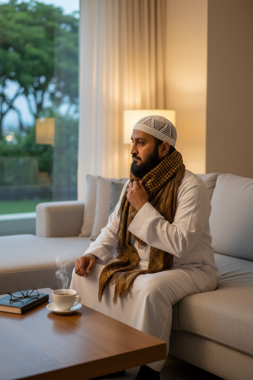 The Golden Dunes Shemagh – Heritage Edition