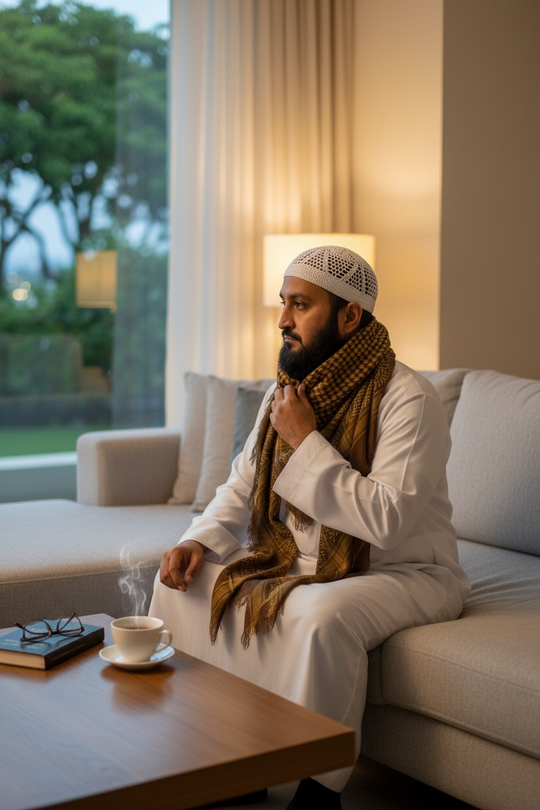 The Golden Dunes Shemagh – Heritage Edition