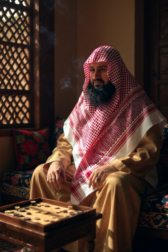 Heritage Shemagh – Red & White Classic