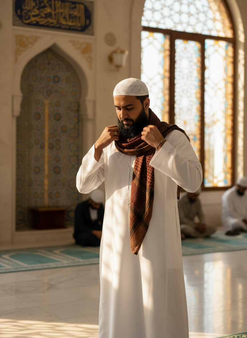 The Arabian Ember Shemagh