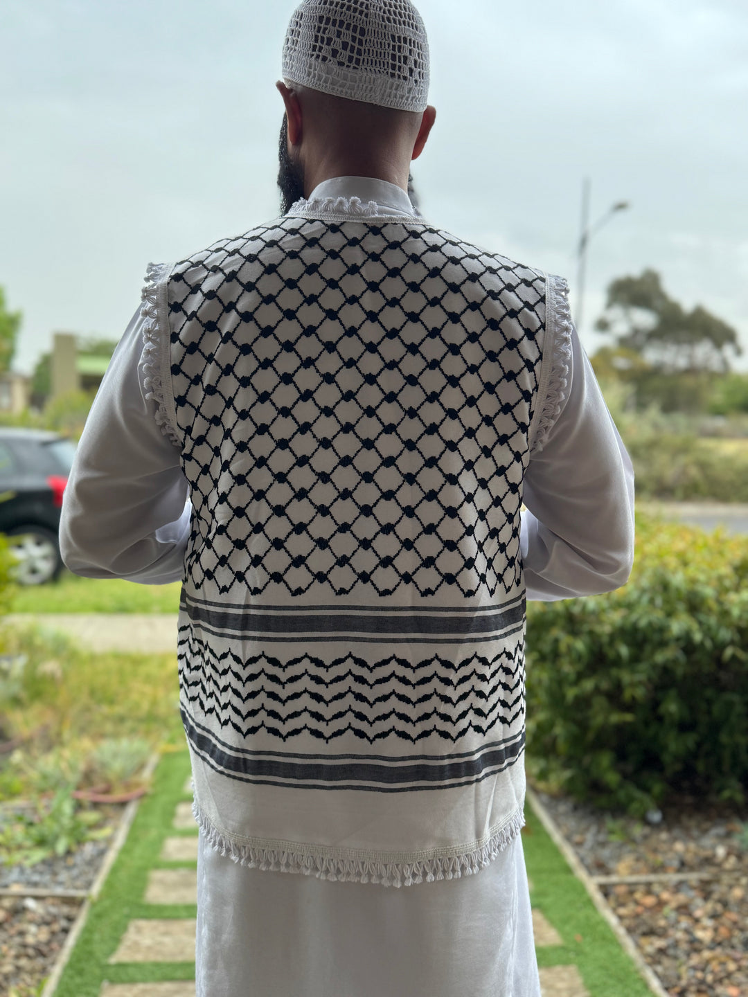Zuhd Heritage Keffiyeh Vest – Limited Edition