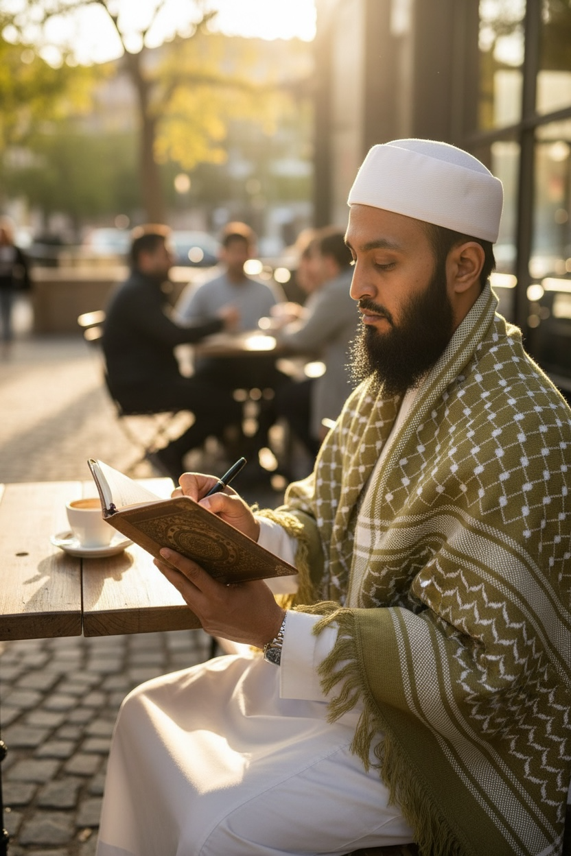 The Olive Heritage Keffiyeh Shawl – Classic Edition
