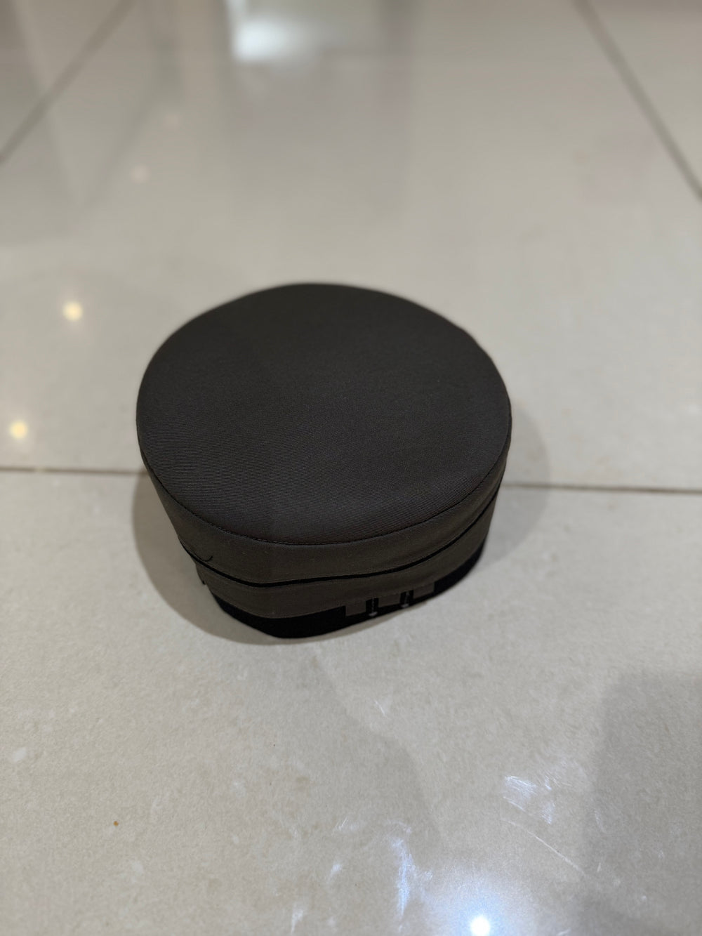 Zuhd Army Green & Black Soft Sunnah Cap 2