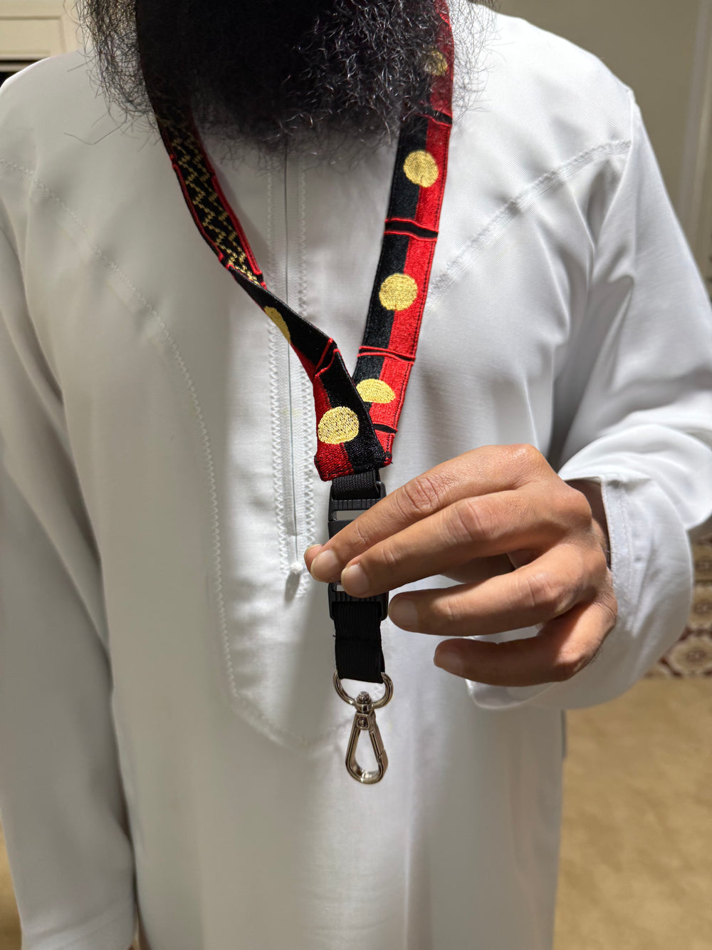 Handmade Aboriginal Legacy Lanyard – Zuhd Store Exclusive