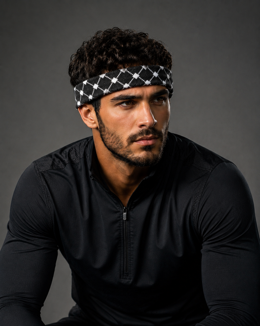 The Heritage Keffiyeh Headband
