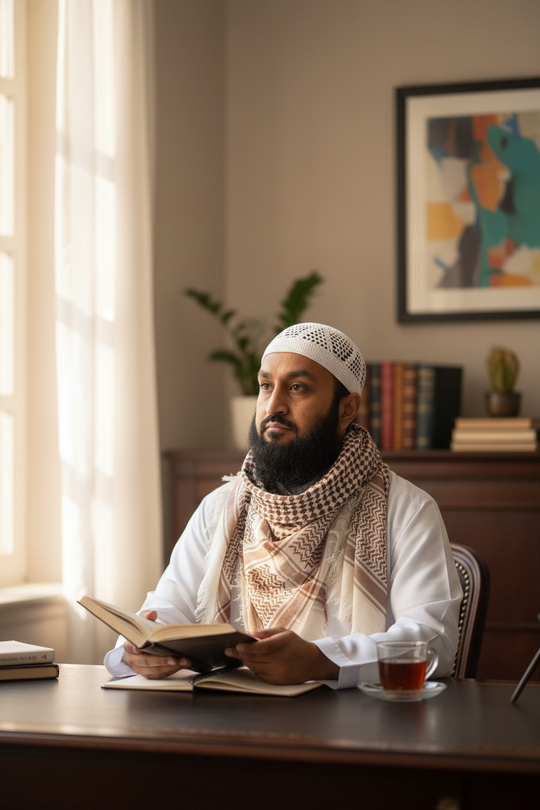 The Sandstone Heritage Shemagh – Timeless Keffiyeh Weave