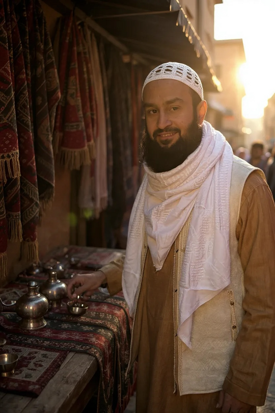 White Legacy Shemagh – Premium Edition