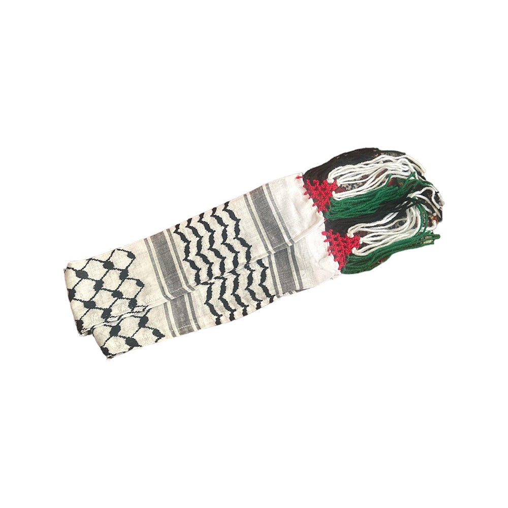 The Palestine Double-Sided Scarf – A Tribute to Heritage and Faith