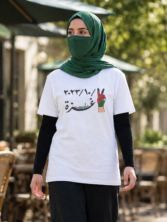 Women Palestine Double-Sided T-Shirts 3: A Tribute to Resilience and Culture