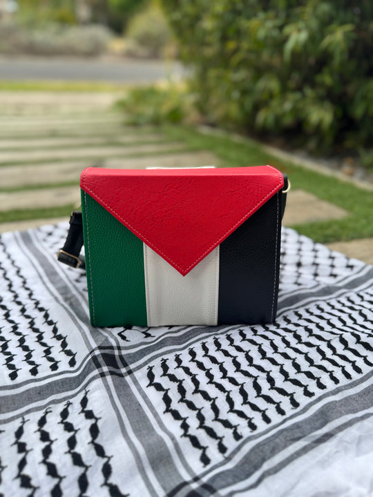 Zuhd Palestine Flag Handbag: Limited Edition Masterpiece