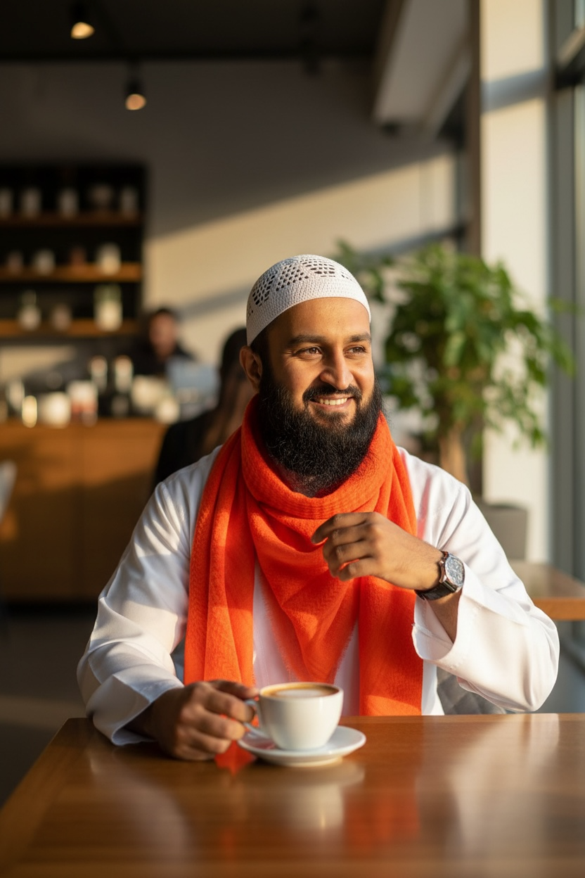 The Flame Ember Shemagh – Bold Heritage Edition