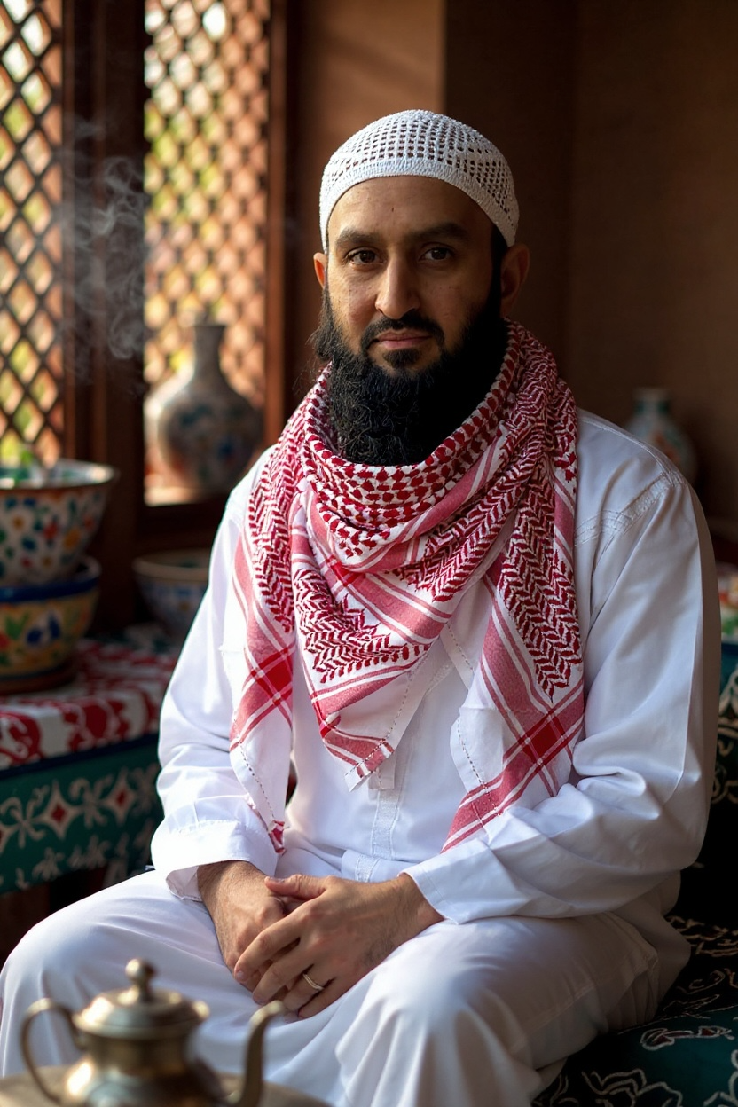 Palestine Shemagh – Heritage in Red & White