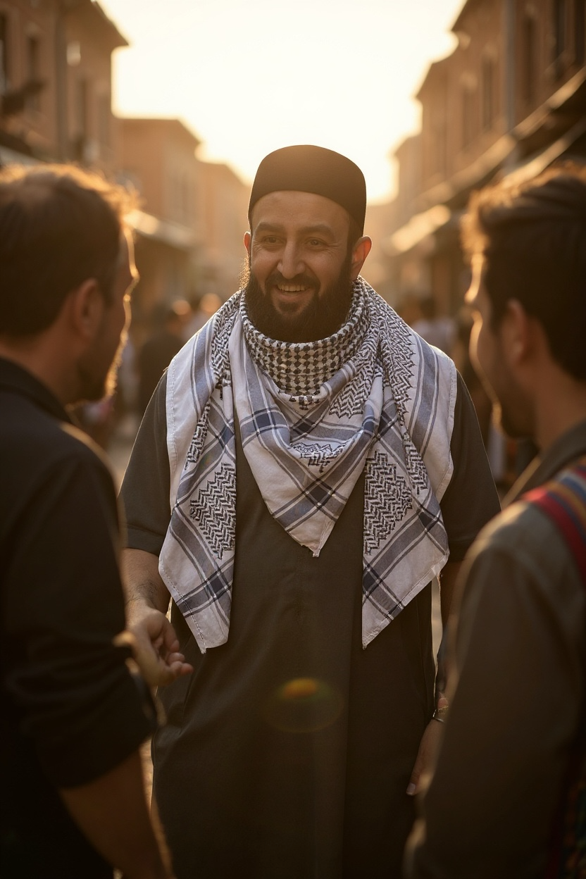 Blue Legacy Shemagh – Premium Edition