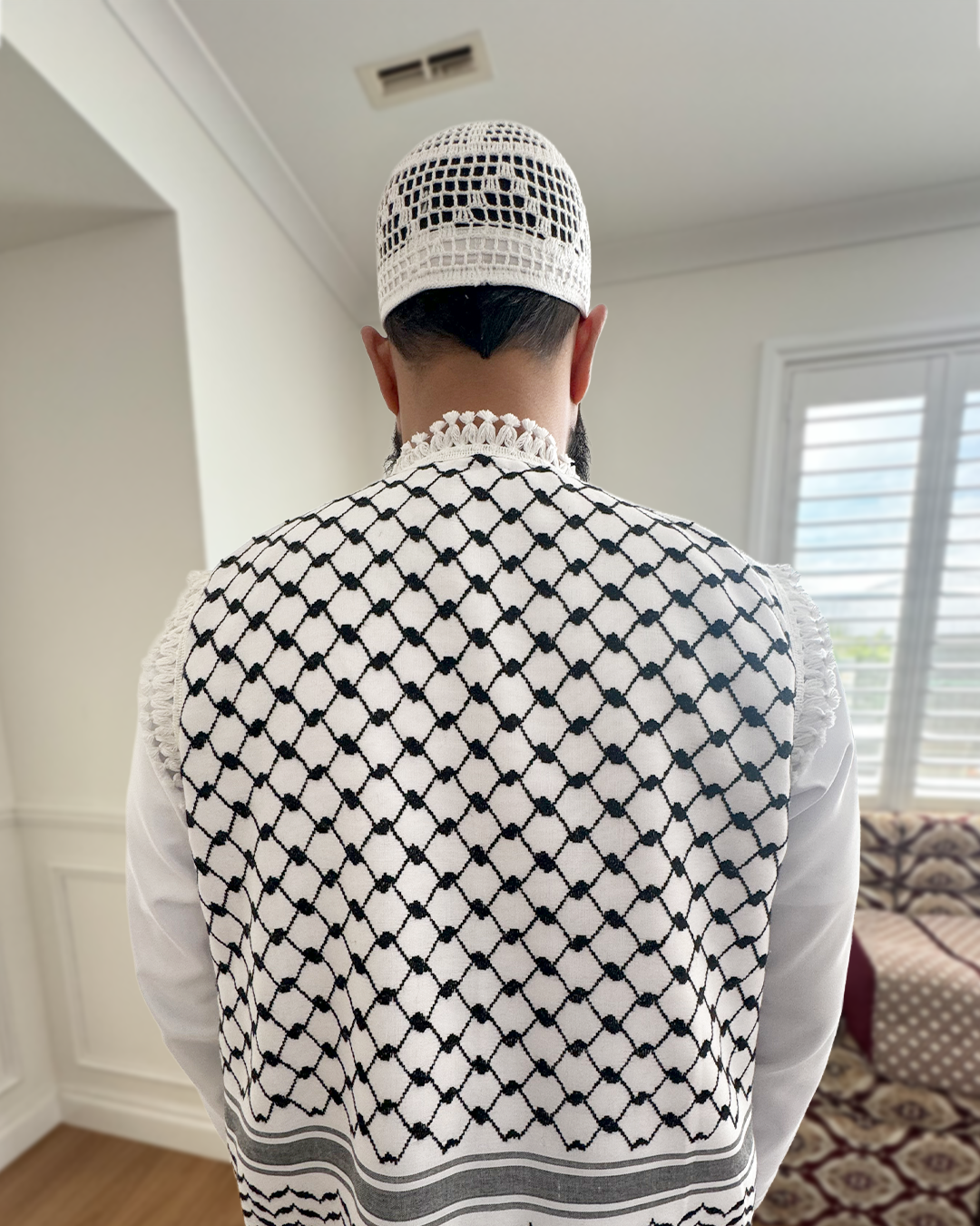 Zuhd Heritage Keffiyeh Vest – Limited Edition