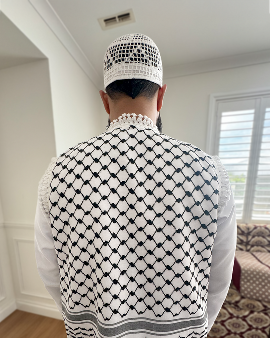 Zuhd Heritage Keffiyeh Vest – Limited Edition