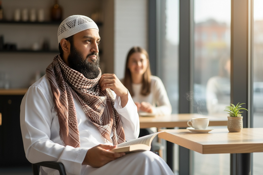 The Desert Oak Shemagh – Premium Keffiyeh Style