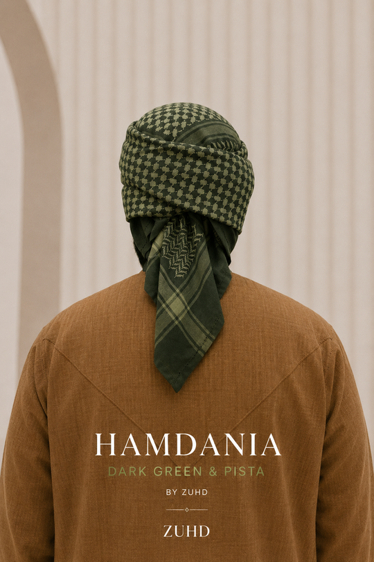 Dark Green & Pista - Hamdania