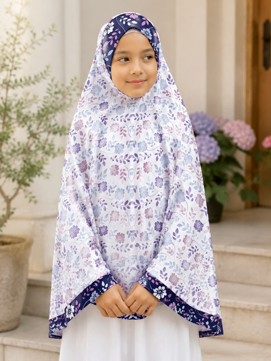 Lilac Blossom - Prayer Hijab