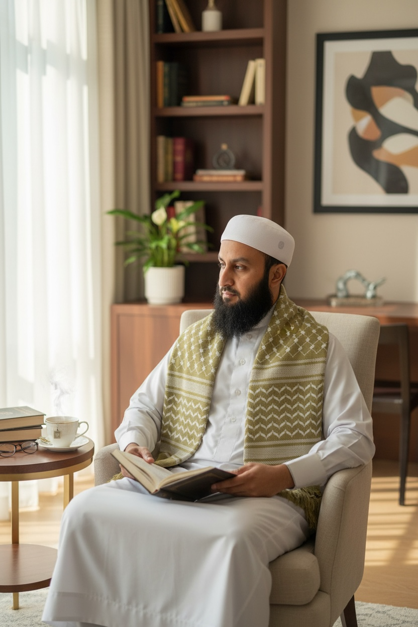 The Olive Heritage Keffiyeh Shawl – Classic Edition