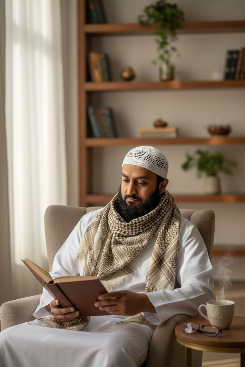 The Sahara Crest Shemagh – Traditional Palestine Pattern