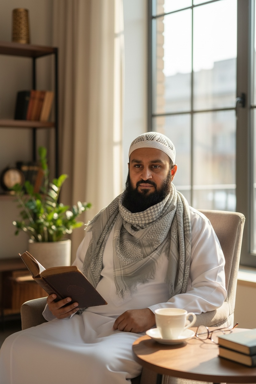 The Arctic Sands Keffiyeh – Heritage Weave