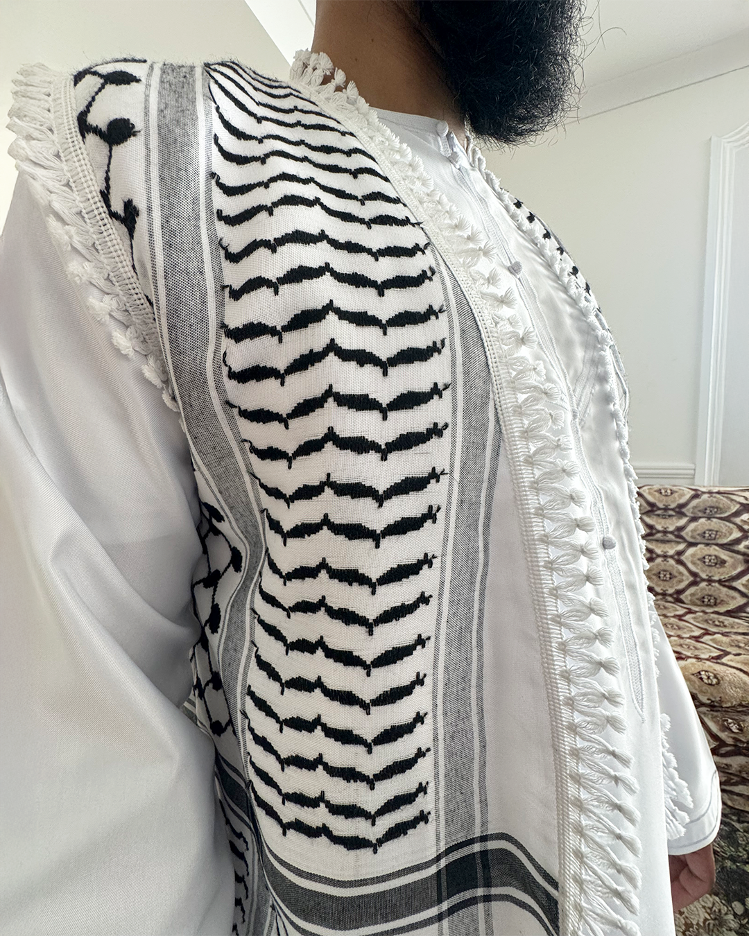 Zuhd Heritage Keffiyeh Vest – Limited Edition