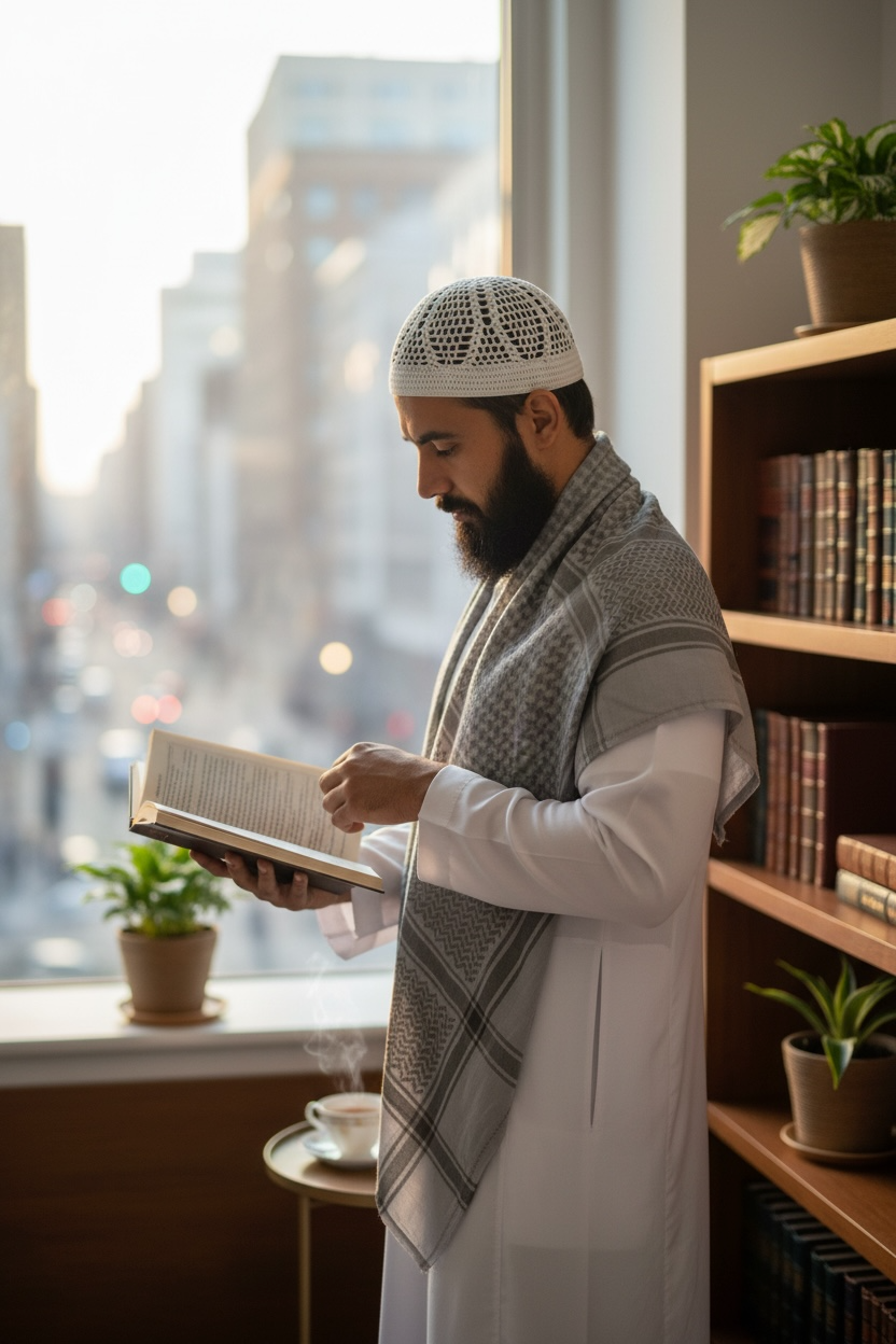 Urban Ash Keffiyeh – Graphite Grey Edition