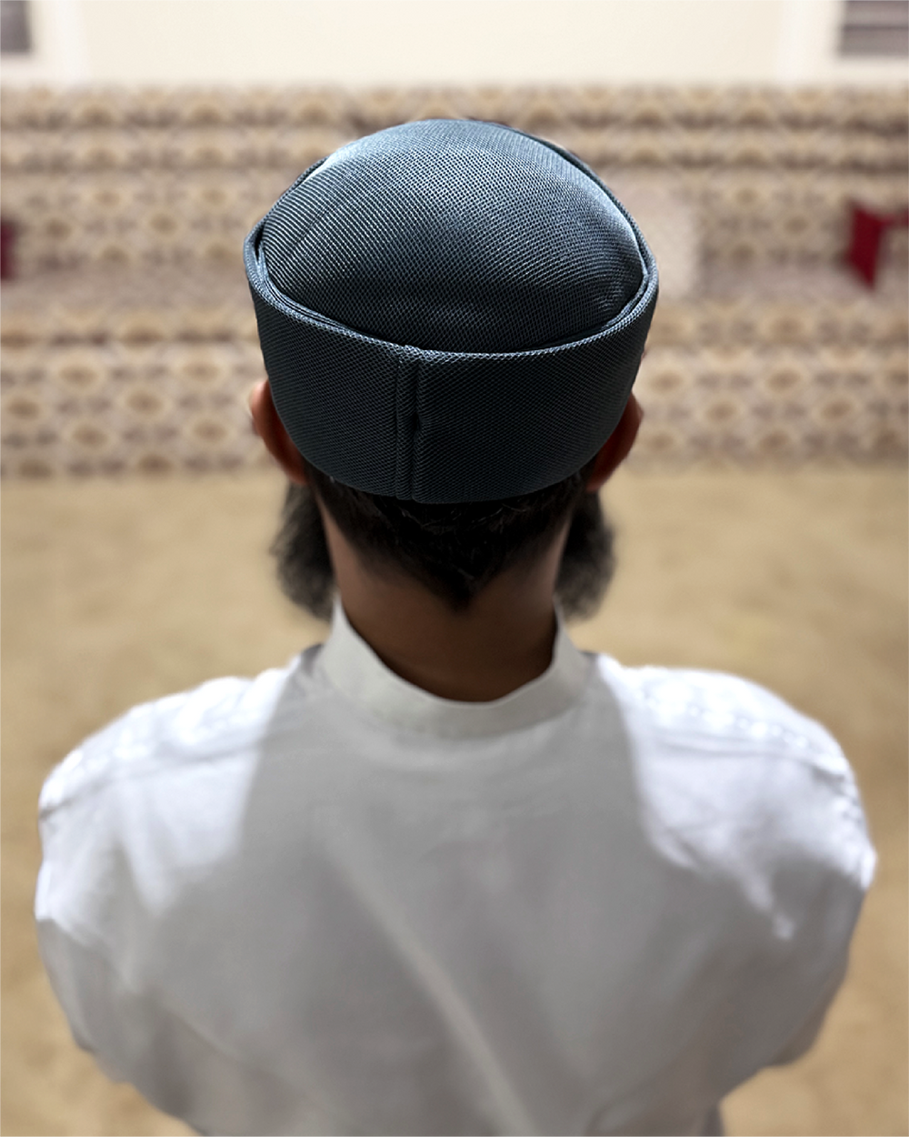 Charcoal Grey - Sunnah Soft Cap