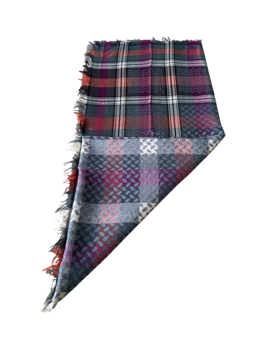 Heritage Crimson Check Keffiyeh