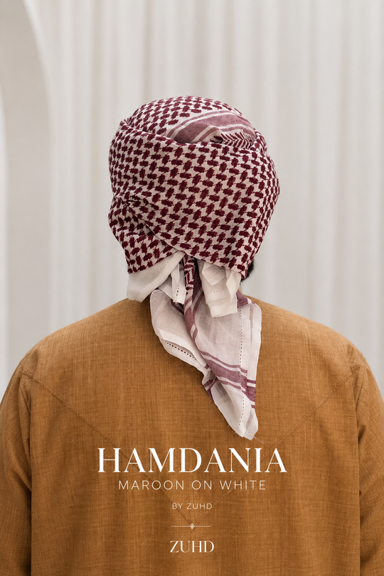 Maroon & White - Hamdania