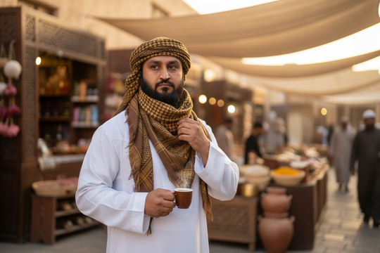 The Golden Dunes Shemagh – Heritage Edition