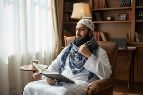 The Midnight Nomad Shemagh – Heritage Edition