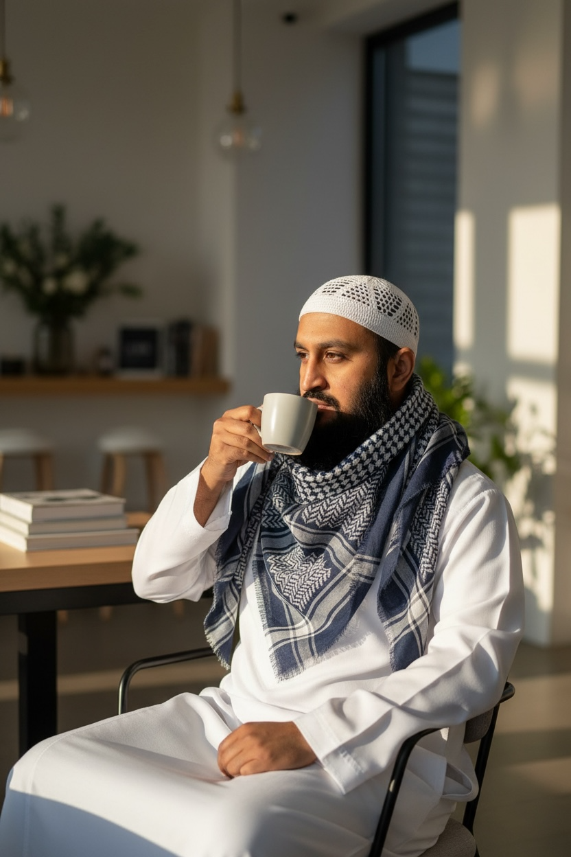 The Midnight Nomad Shemagh – Heritage Edition