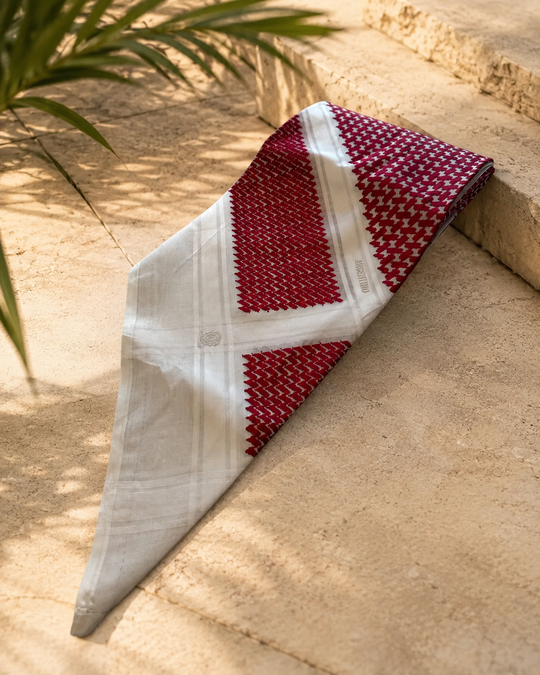 Legacy Premium Red & White Shemagh
