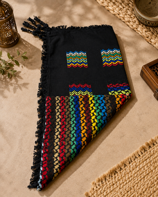 ZUHD Keffiyeh Black Fusion Tradition