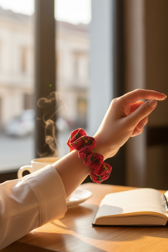 Al-Qalb Scrunchie — Heart of Resistance