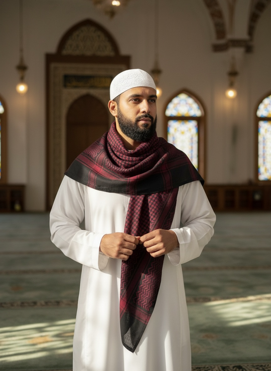 Black Ruby Shemagh