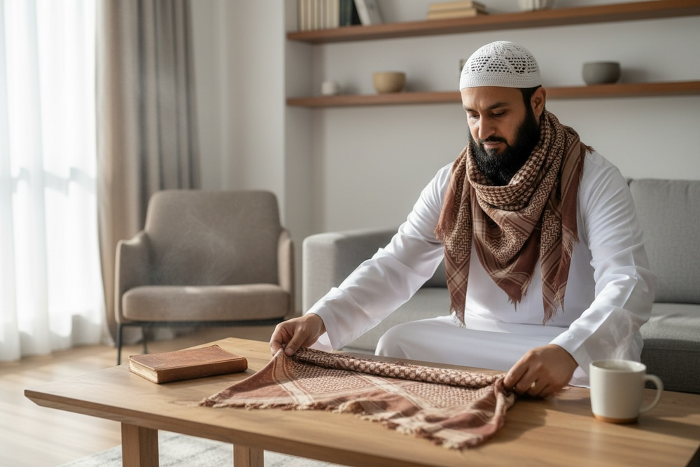 The Desert Cedar Shemagh – Heritage Edition