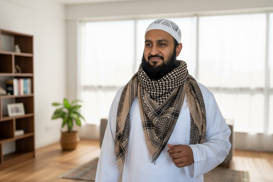 The Bedouin Sands Shemagh – Traditional Edition