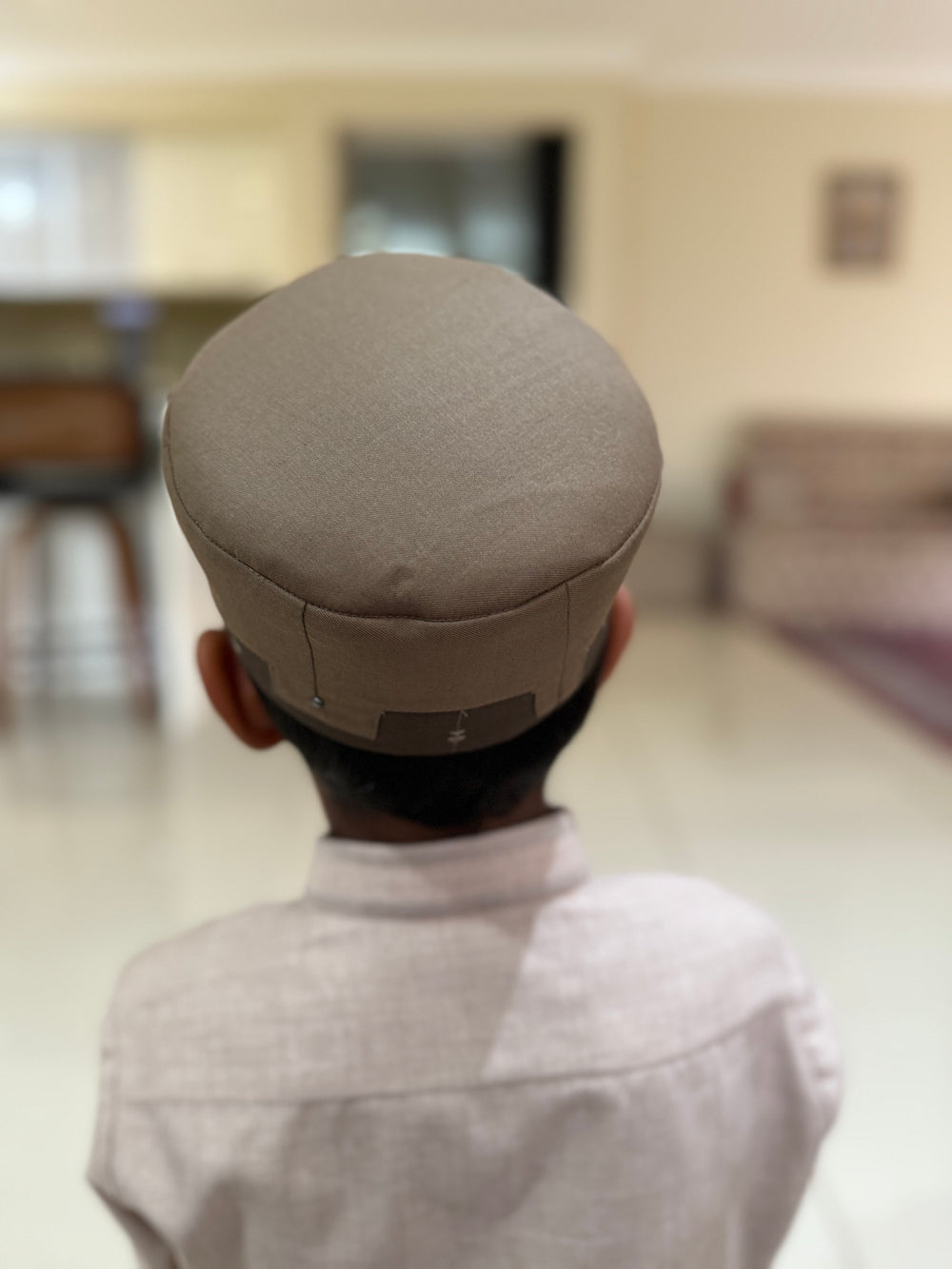 Casquettes Sunnah souples marron et marron foncé Zuhd 